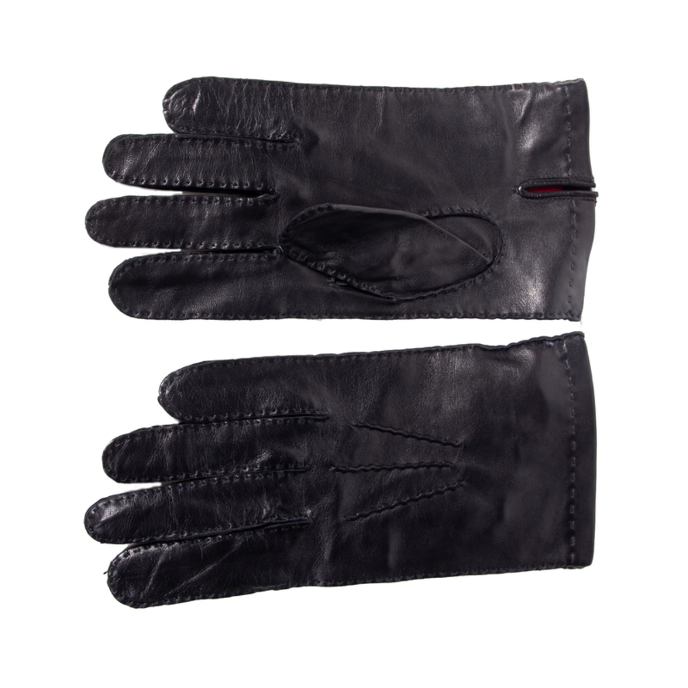 DENTS BLACK LEATHER GLOVES | MENS SIZE 9,5